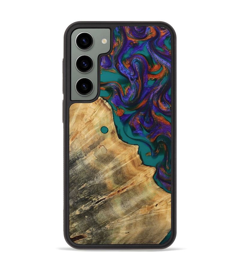 Galaxy S23 Plus Wood Phone Case - Steven (Purple, 814594)