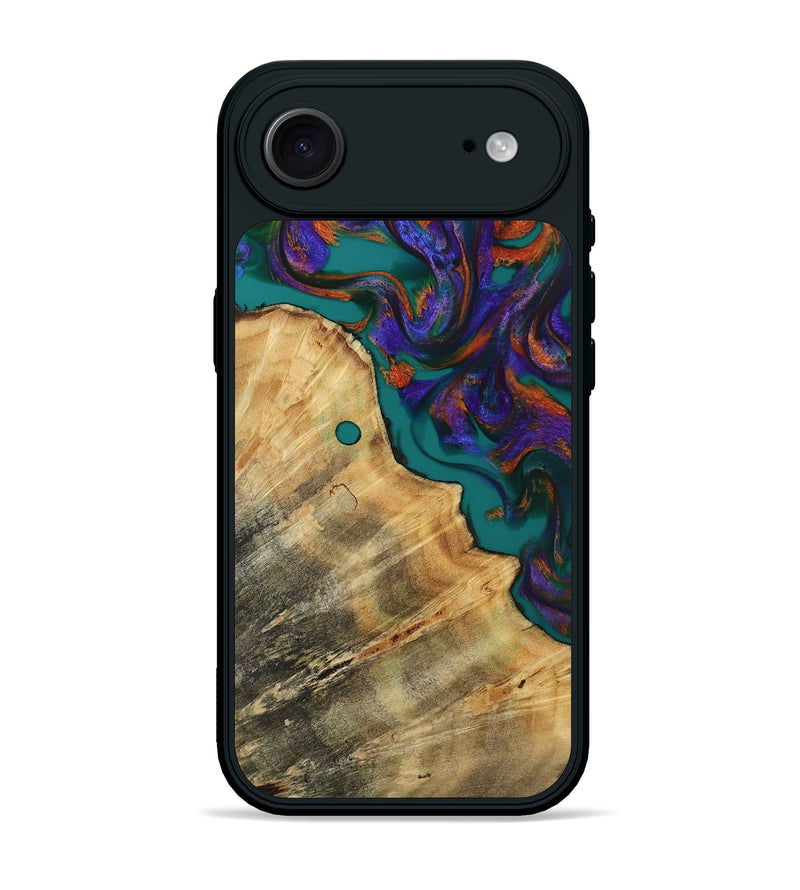 iPhone 17 Air Wood Phone Case - Steven (Purple, 814594)