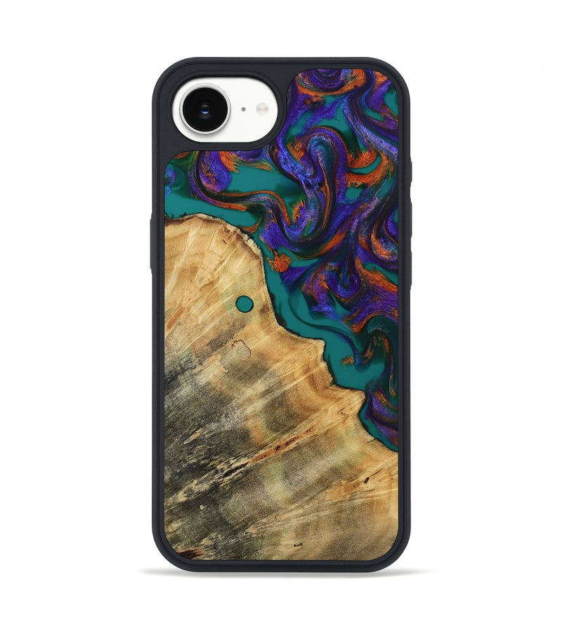 iPhone 17e Wood Phone Case - Steven (Purple, 814594)