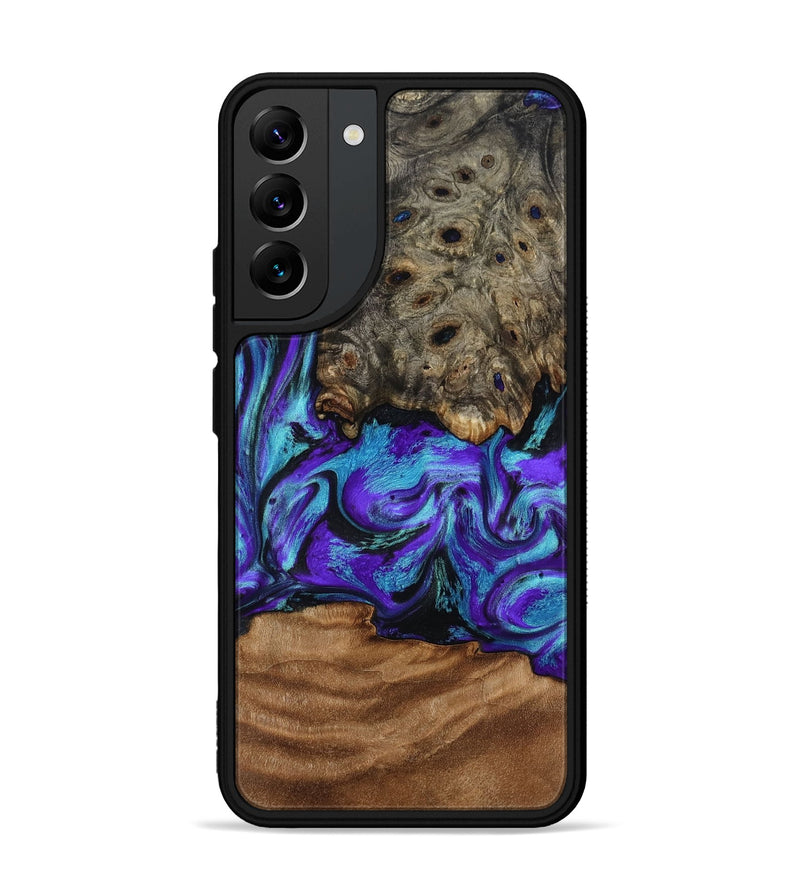 Galaxy S22 Plus Wood Phone Case - Mikael (Purple, 814596)