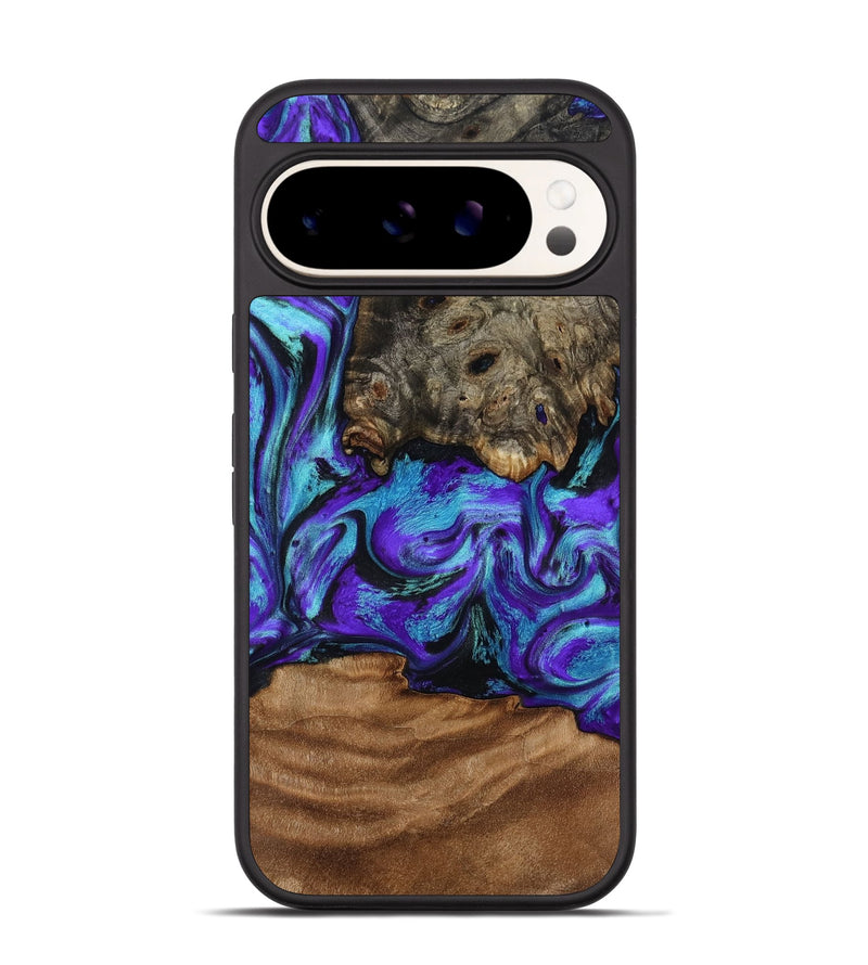 Pixel 9 Pro Wood Phone Case - Mikael (Purple, 814596)