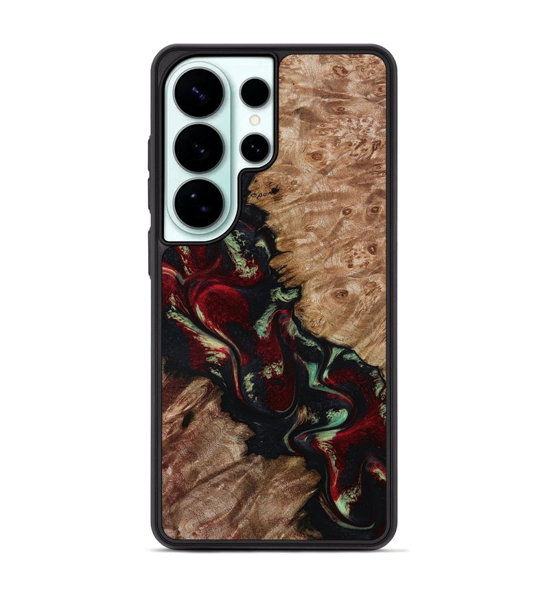 Galaxy S26 Ultra Wood Phone Case - Maira (Red, 814597)