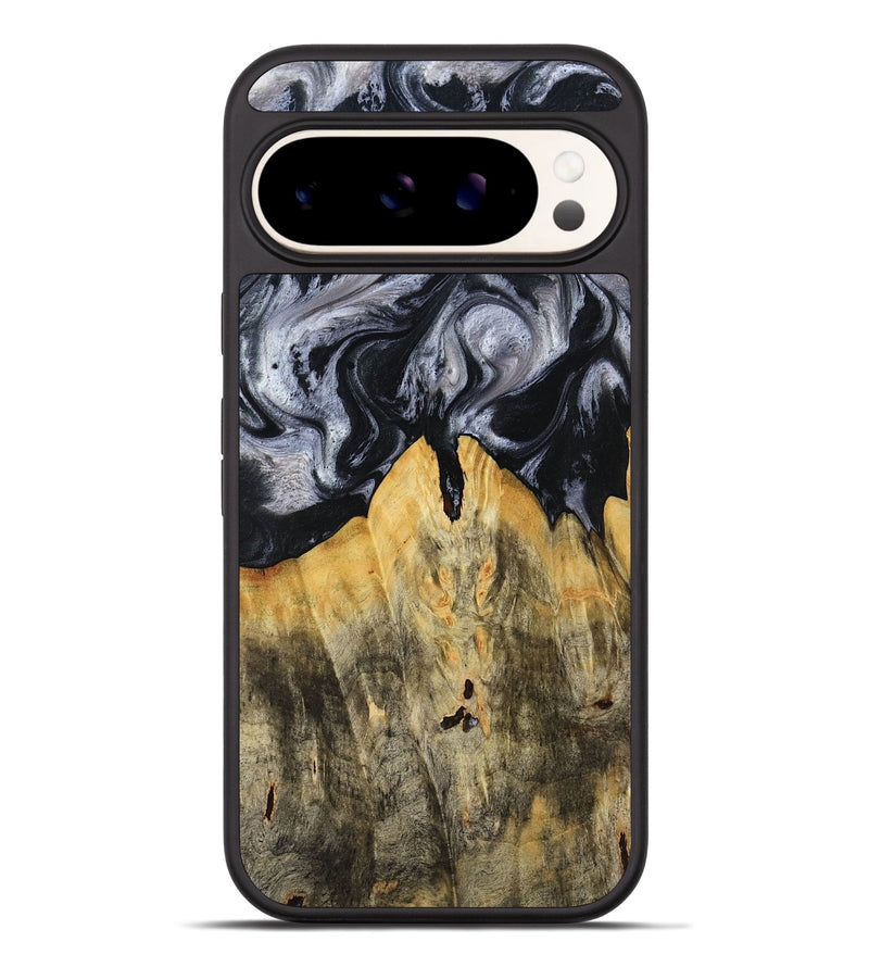 Pixel 9 Pro XL Wood Phone Case - Lyndsey (Black & White, 814611)