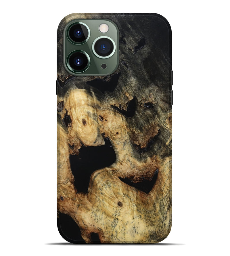 iPhone 13 Pro Max Wood Live Edge Phone Case - Rayan (Wood Burl, 814613)