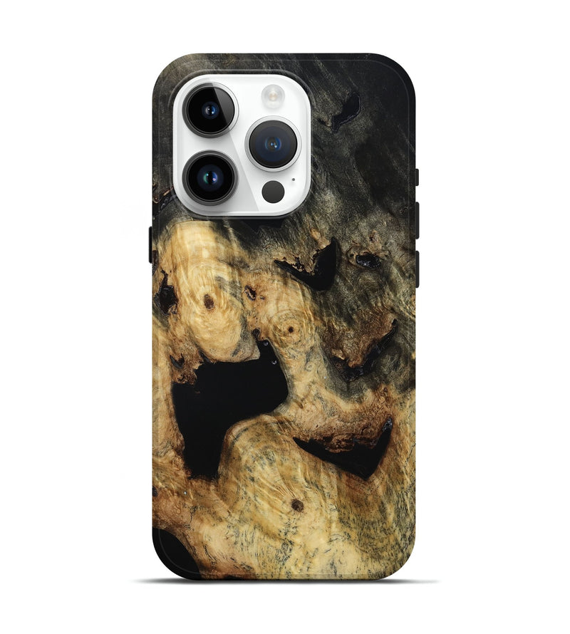 iPhone 15 Pro Wood Live Edge Phone Case - Rayan (Wood Burl, 814613)