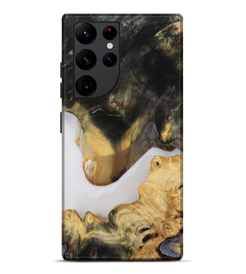 Galaxy S22 Ultra Wood Live Edge Phone Case - Nayeli (Clear, 814616)