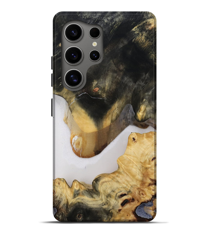 Galaxy S25 Ultra Wood Live Edge Phone Case - Nayeli (Clear, 814616)