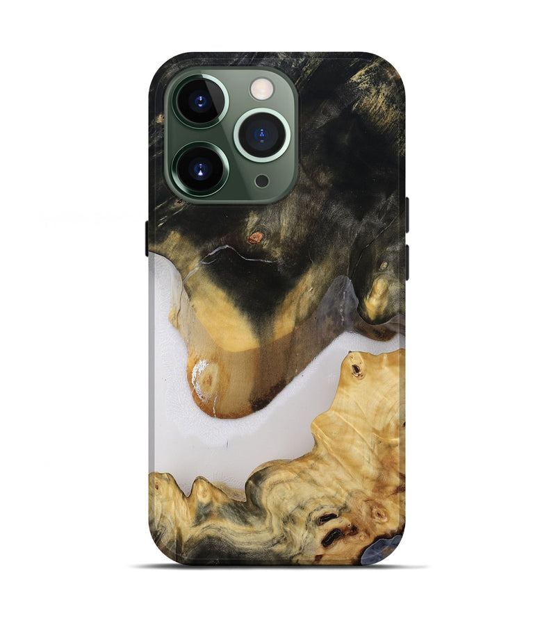 iPhone 13 Pro Wood Live Edge Phone Case - Nayeli (Clear, 814616)