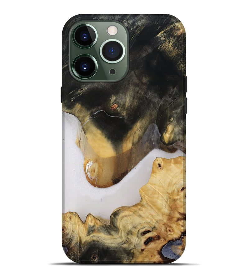iPhone 13 Pro Max Wood Live Edge Phone Case - Nayeli (Clear, 814616)