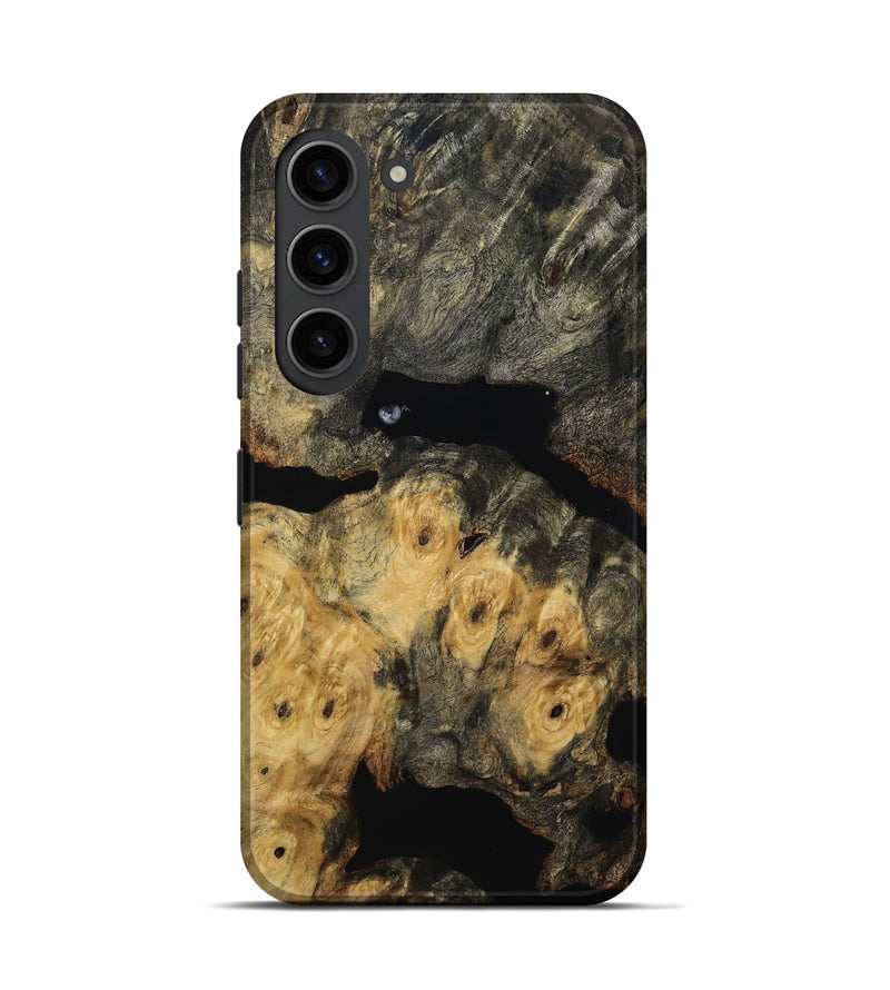 Galaxy S23 Wood Live Edge Phone Case - Demi (Wood Burl, 814617)