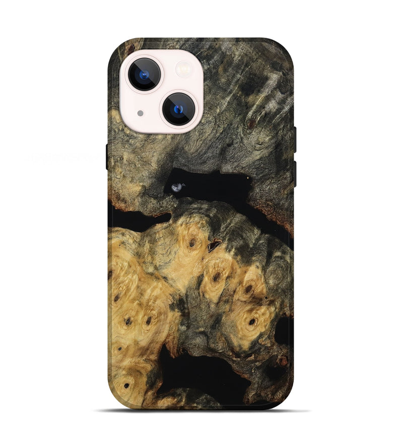 iPhone 13 Wood Live Edge Phone Case - Demi (Wood Burl, 814617)