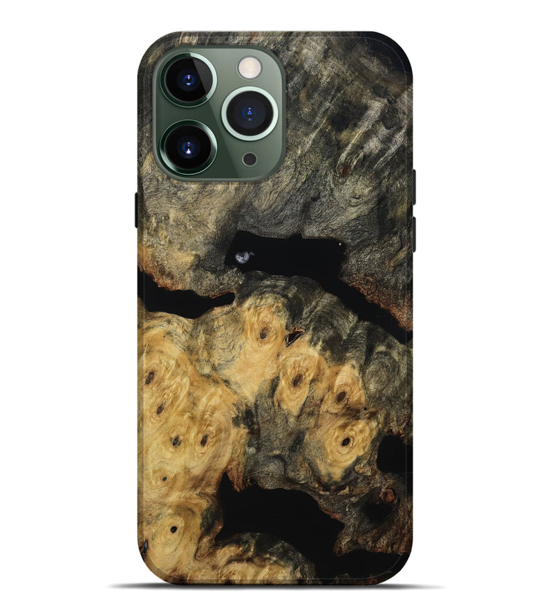 iPhone 13 Pro Max Wood Live Edge Phone Case - Demi (Wood Burl, 814617)