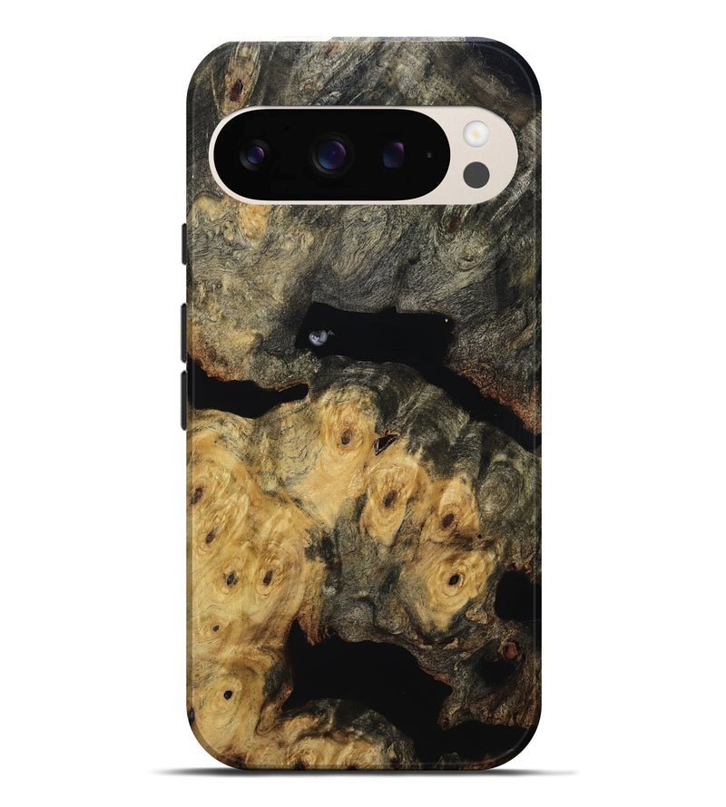 Pixel 9 Pro XL Wood Live Edge Phone Case - Demi (Wood Burl, 814617)