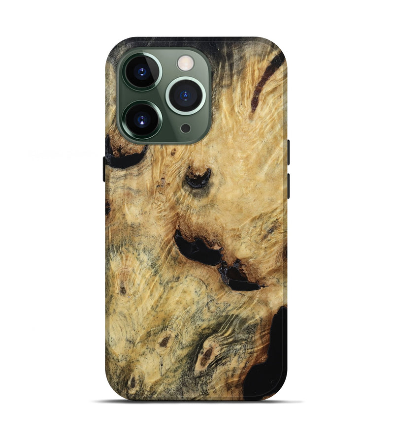 iPhone 13 Pro Wood Live Edge Phone Case - Ailani (Wood Burl, 814621)