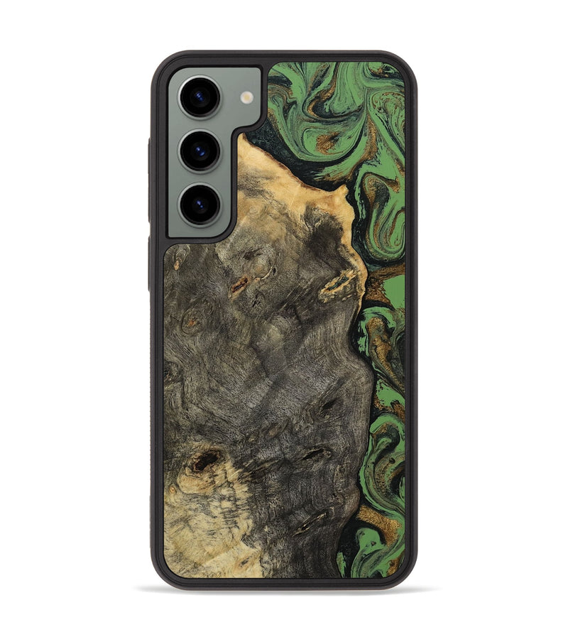 Galaxy S23 Plus Wood Phone Case - Autumn (Green, 814622)