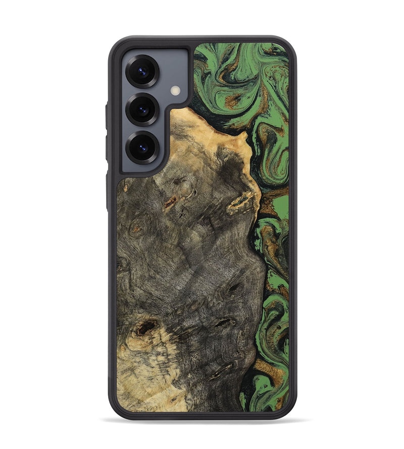 Galaxy S25 Plus Wood Phone Case - Autumn (Green, 814622)