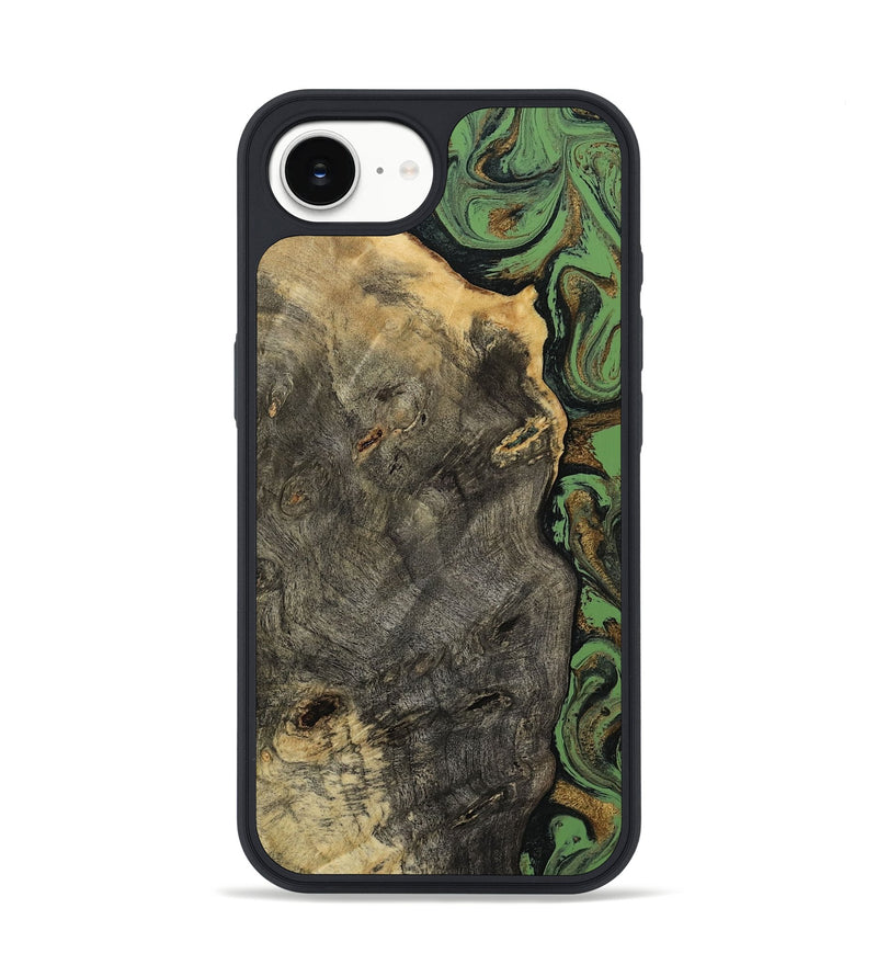 iPhone 17e Wood Phone Case - Autumn (Green, 814622)
