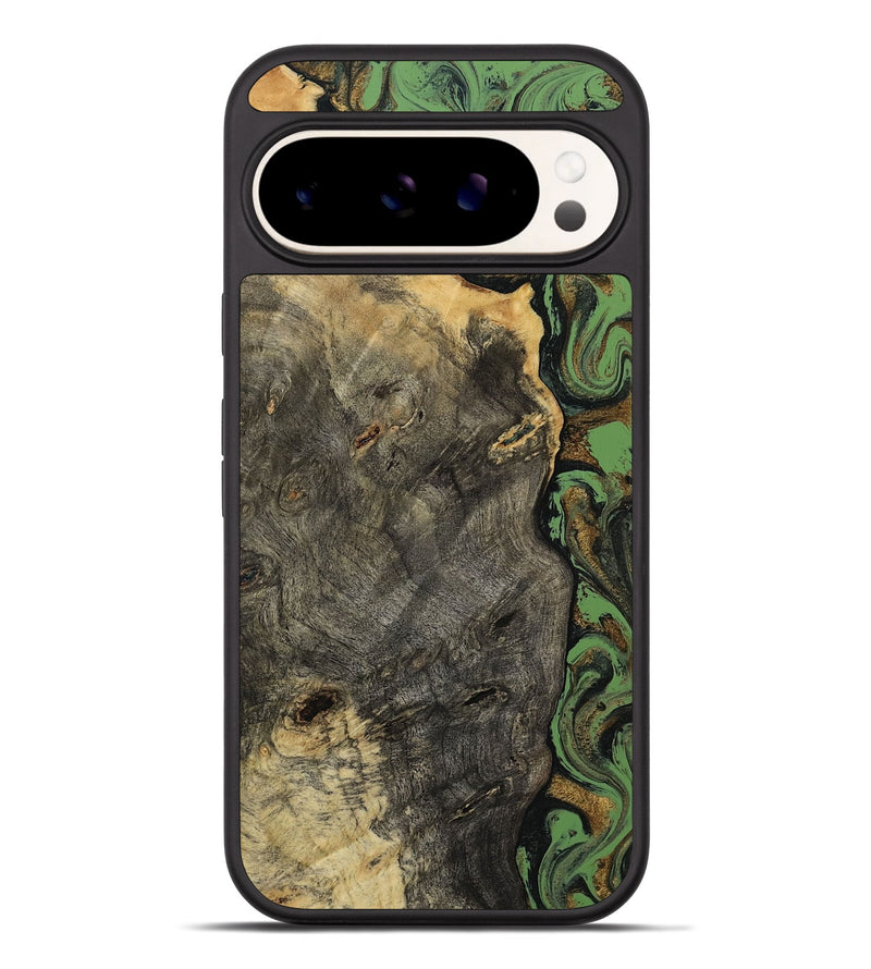 Pixel 9 Pro XL Wood Phone Case - Autumn (Green, 814622)