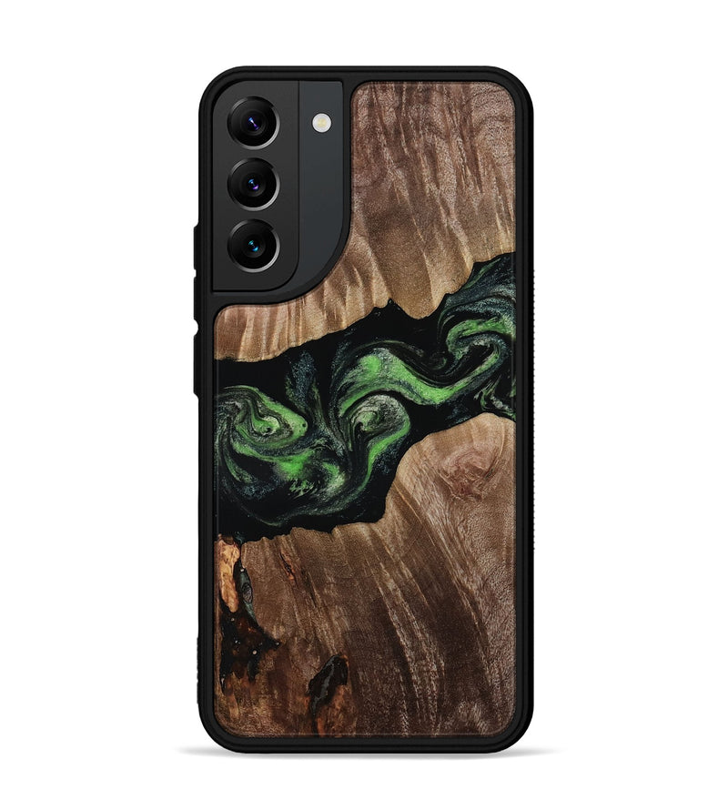Galaxy S22 Plus Wood Phone Case - Therese (Green, 814623)