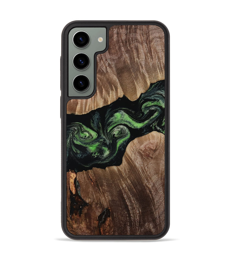 Galaxy S23 Plus Wood Phone Case - Therese (Green, 814623)