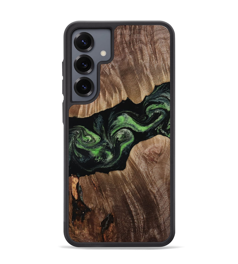 Galaxy S25 Plus Wood Phone Case - Therese (Green, 814623)