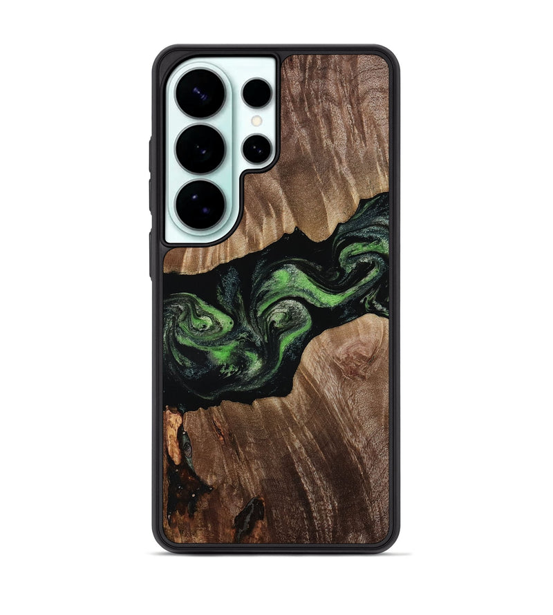 Galaxy S26 Ultra Wood Phone Case - Therese (Green, 814623)