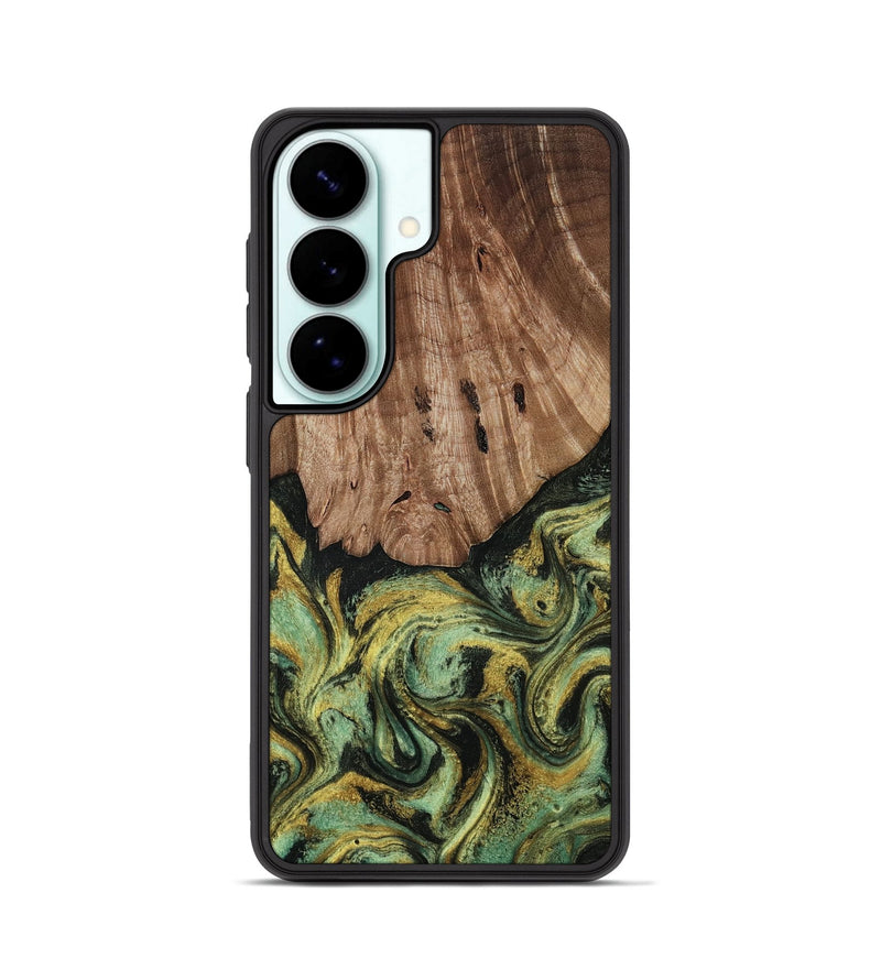 Galaxy S26 Wood Phone Case - Terri (Green, 814624)