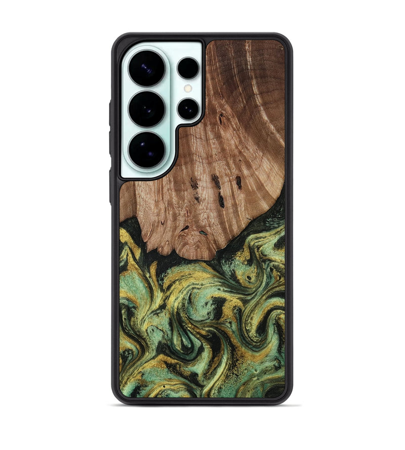 Galaxy S26 Ultra Wood Phone Case - Terri (Green, 814624)