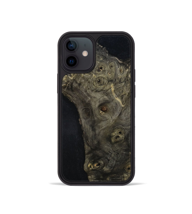 iPhone 12 mini Wood Phone Case - Kaison (Wood Burl, 814631)