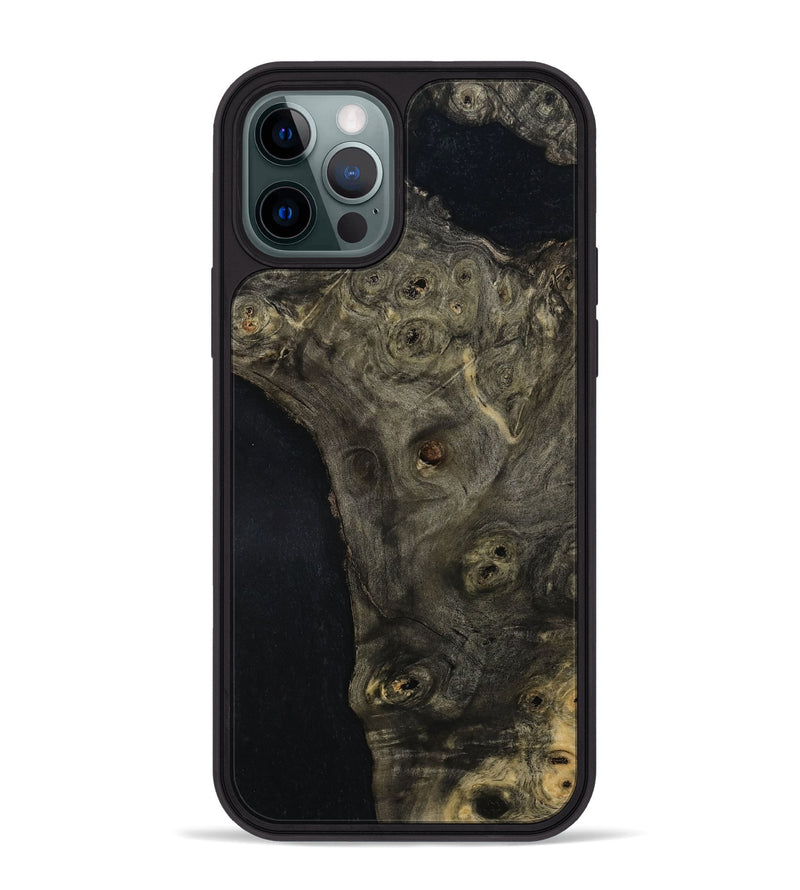 iPhone 12 Pro Max Wood Phone Case - Kaison (Wood Burl, 814631)