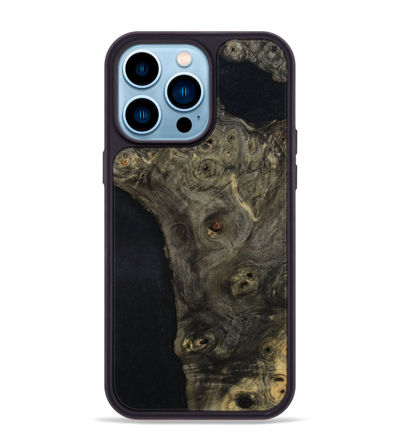 iPhone 14 Pro Max Wood Phone Case - Kaison (Wood Burl, 814631)