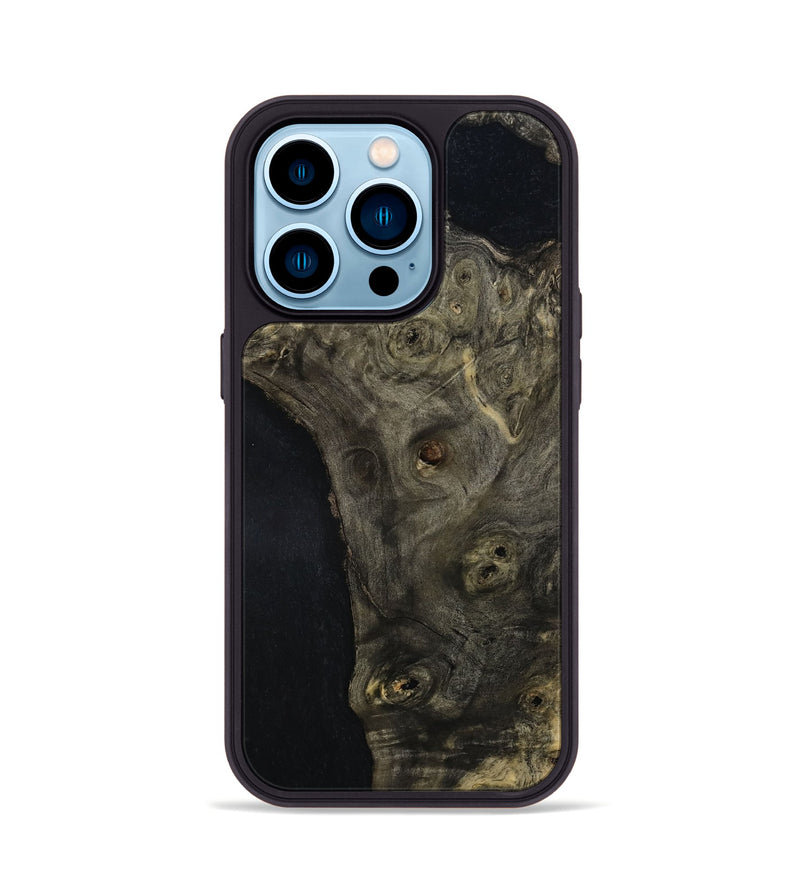 iPhone 14 Pro Wood Phone Case - Kaison (Wood Burl, 814631)
