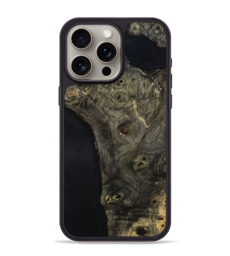 iPhone 15 Pro Max Wood Phone Case - Kaison (Wood Burl, 814631)
