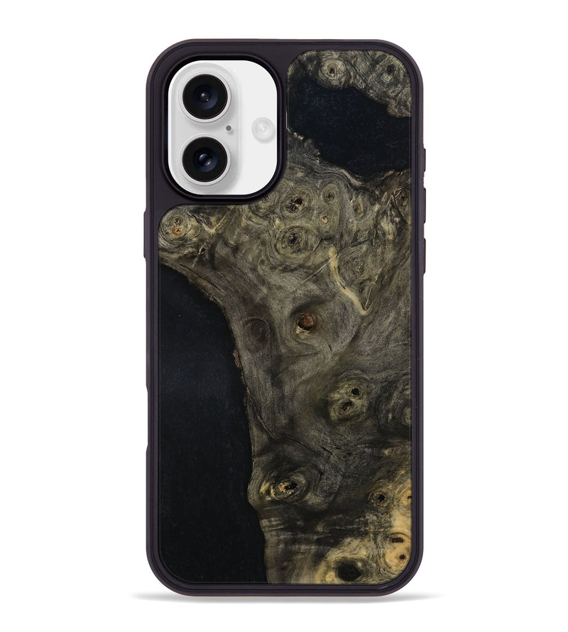 iPhone 16 Plus Wood Phone Case - Kaison (Wood Burl, 814631)