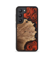 Galaxy S23 Wood Phone Case - Laci (Red, 814636)