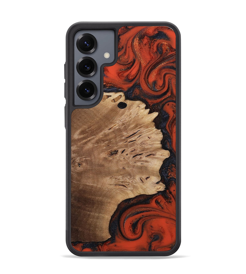 Galaxy S25 Plus Wood Phone Case - Laci (Red, 814636)
