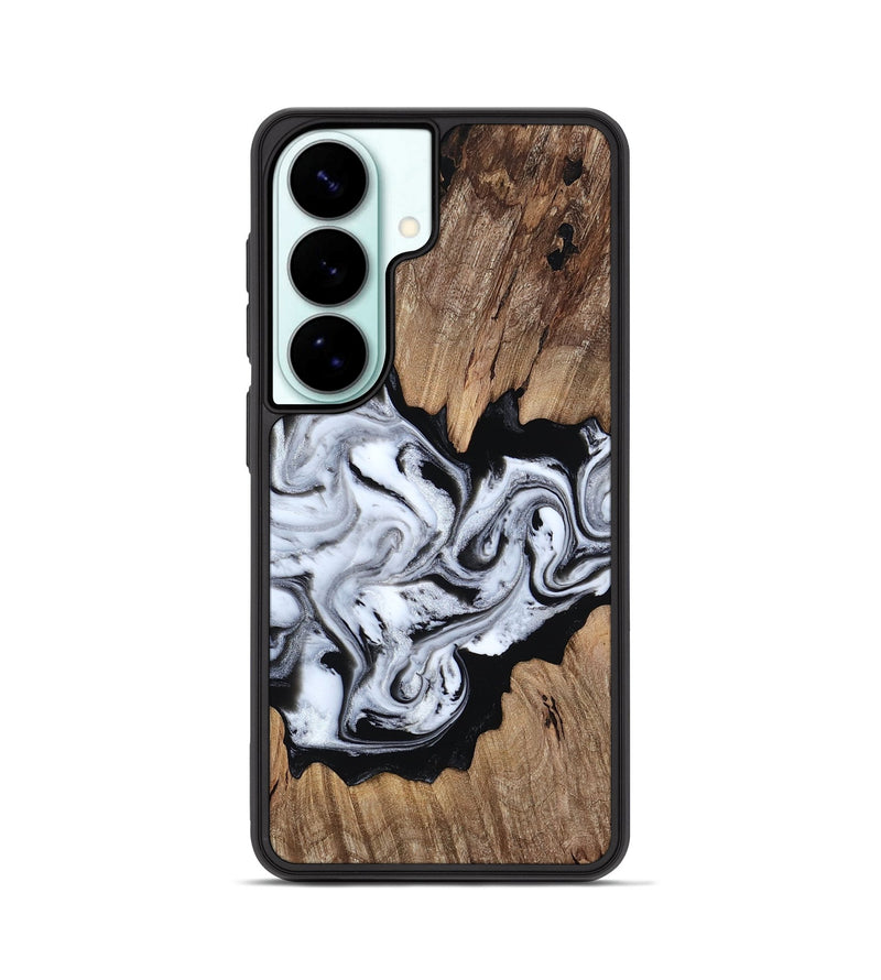 Galaxy S26 Wood Phone Case - Jeramie (Black & White, 814639)
