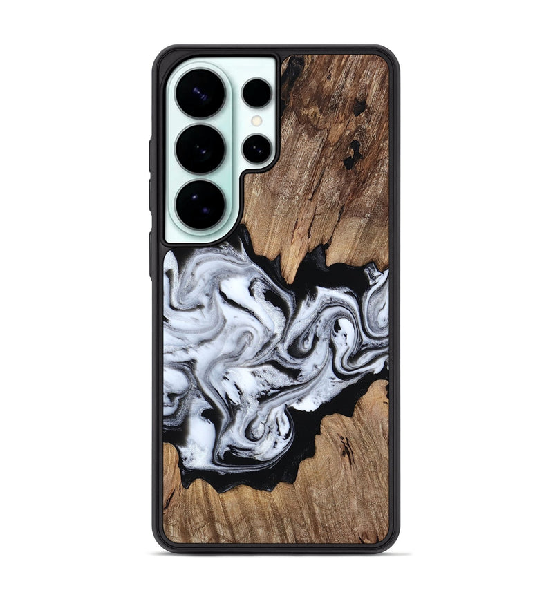 Galaxy S26 Ultra Wood Phone Case - Jeramie (Black & White, 814639)