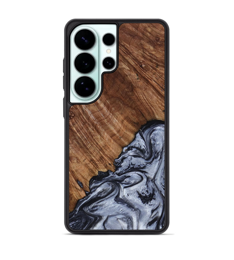 Galaxy S26 Ultra Wood Phone Case - Lavina (Black & White, 814641)