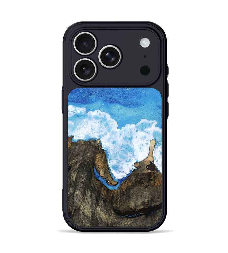 iPhone 17 Pro Wood Phone Case - Ocean (Coastal, 814642)