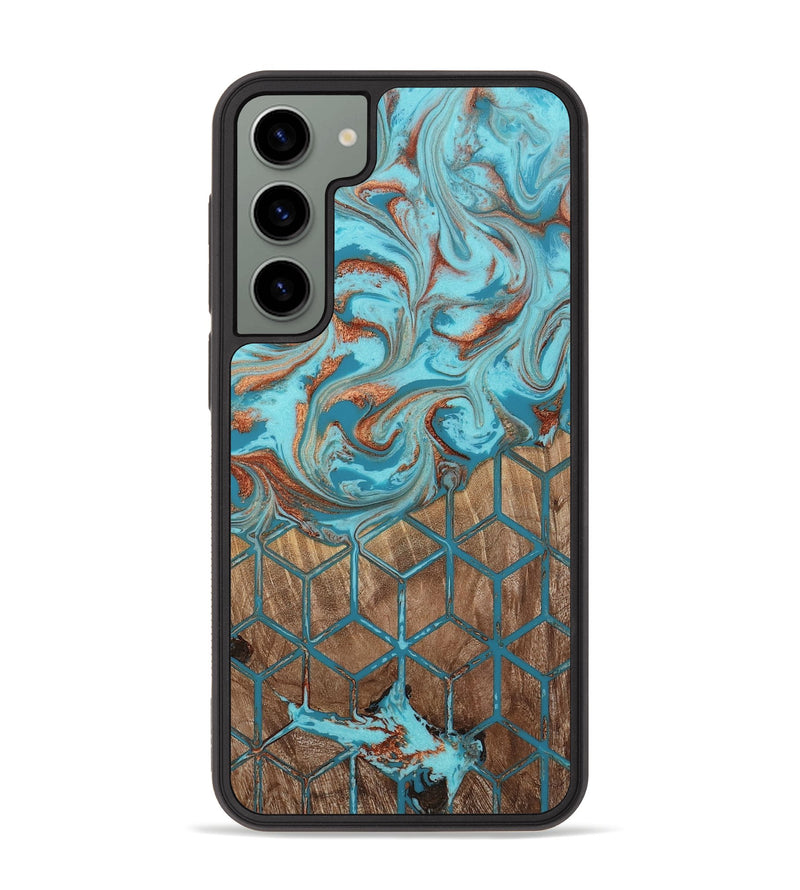 Galaxy S23 Plus Wood Phone Case - Zara (Pattern, 814650)