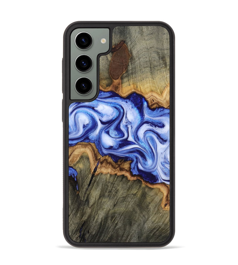 Galaxy S23 Plus Wood Phone Case - Jarod (Blue, 814654)