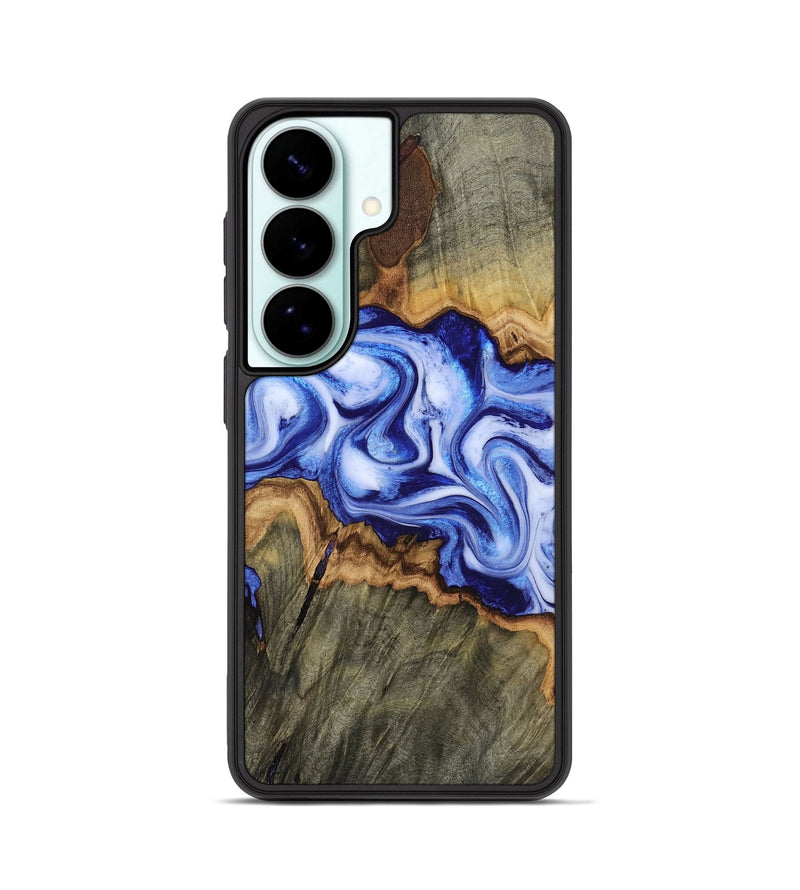 Galaxy S26 Wood Phone Case - Jarod (Blue, 814654)
