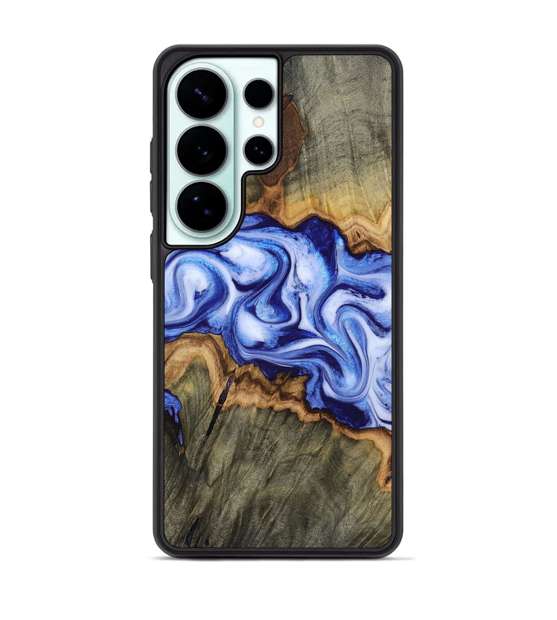 Galaxy S26 Ultra Wood Phone Case - Jarod (Blue, 814654)