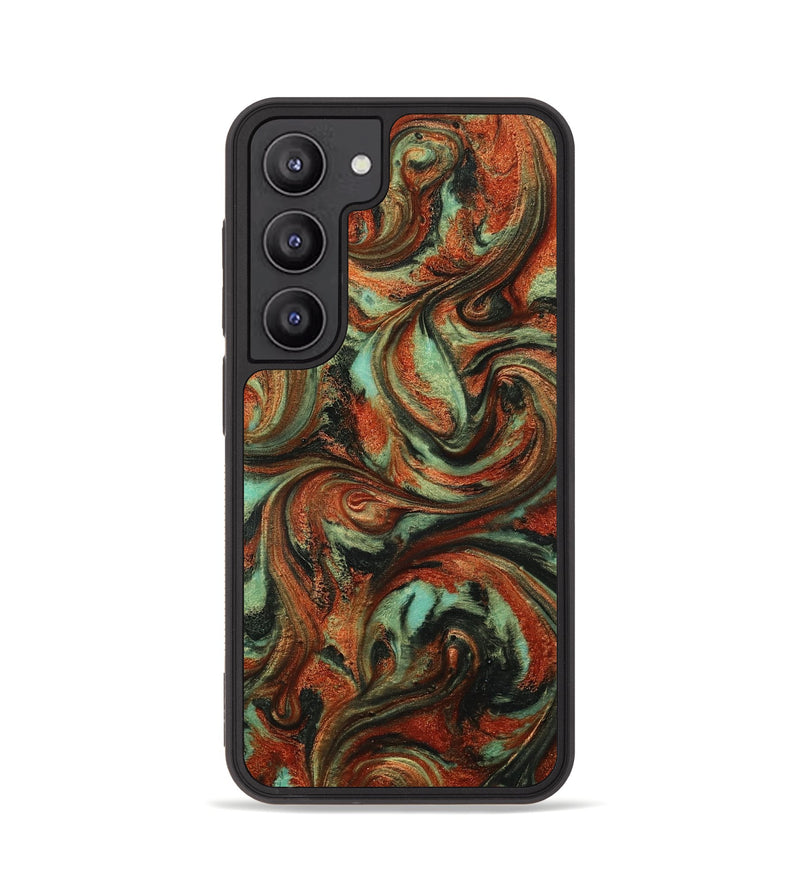 Galaxy S23 ResinArt Phone Case - Bryana (Green, 814656)