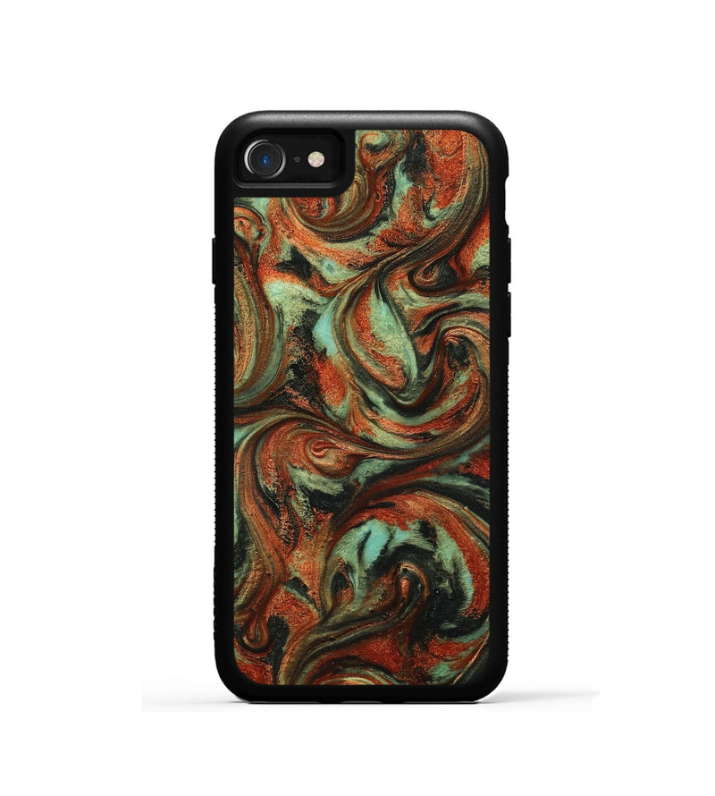iPhone SE ResinArt Phone Case - Bryana (Green, 814656)