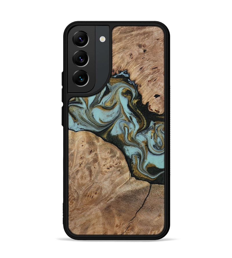 Galaxy S22 Plus Wood Phone Case - Mareli (Green, 814657)
