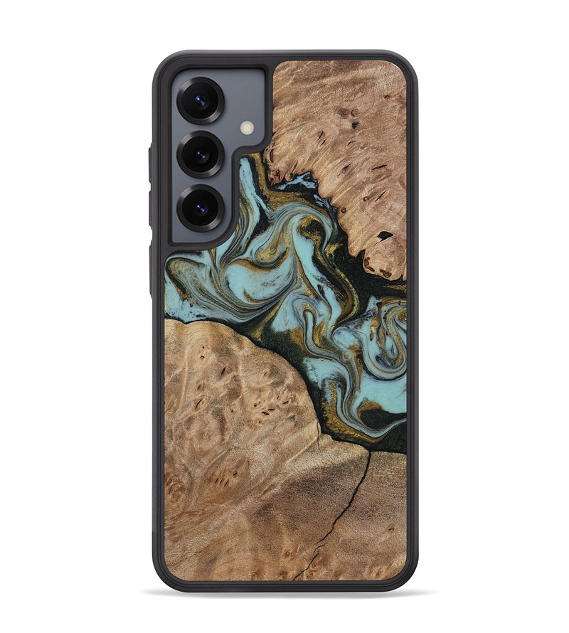 Galaxy S25 Plus Wood Phone Case - Mareli (Green, 814657)