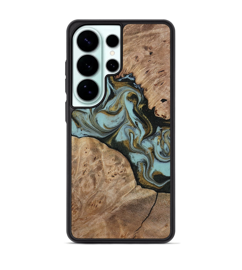 Galaxy S26 Ultra Wood Phone Case - Mareli (Green, 814657)