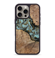 iPhone 16 Pro Max Wood Phone Case - Mareli (Green, 814657)